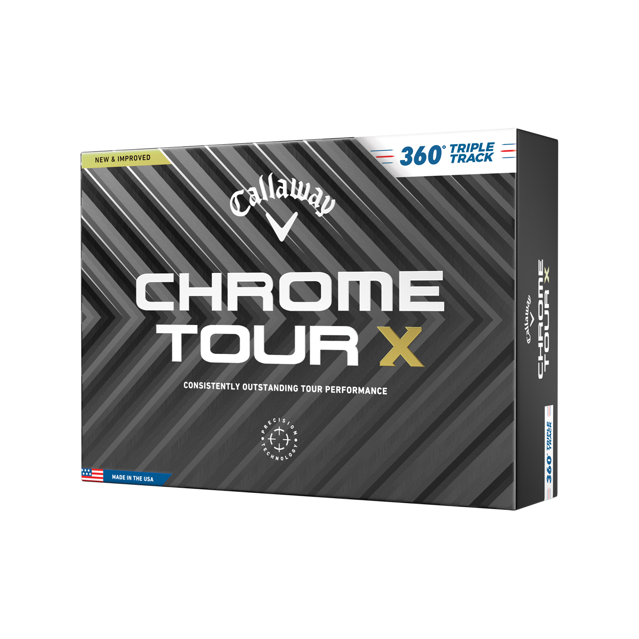 Chrome Tour X, Ballen 3-pack - white_360_triple_track
