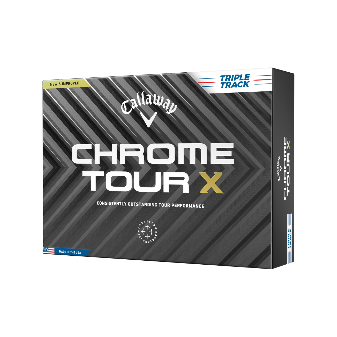 Chrome Tour X, Ballen 3-pack - white_triple_track