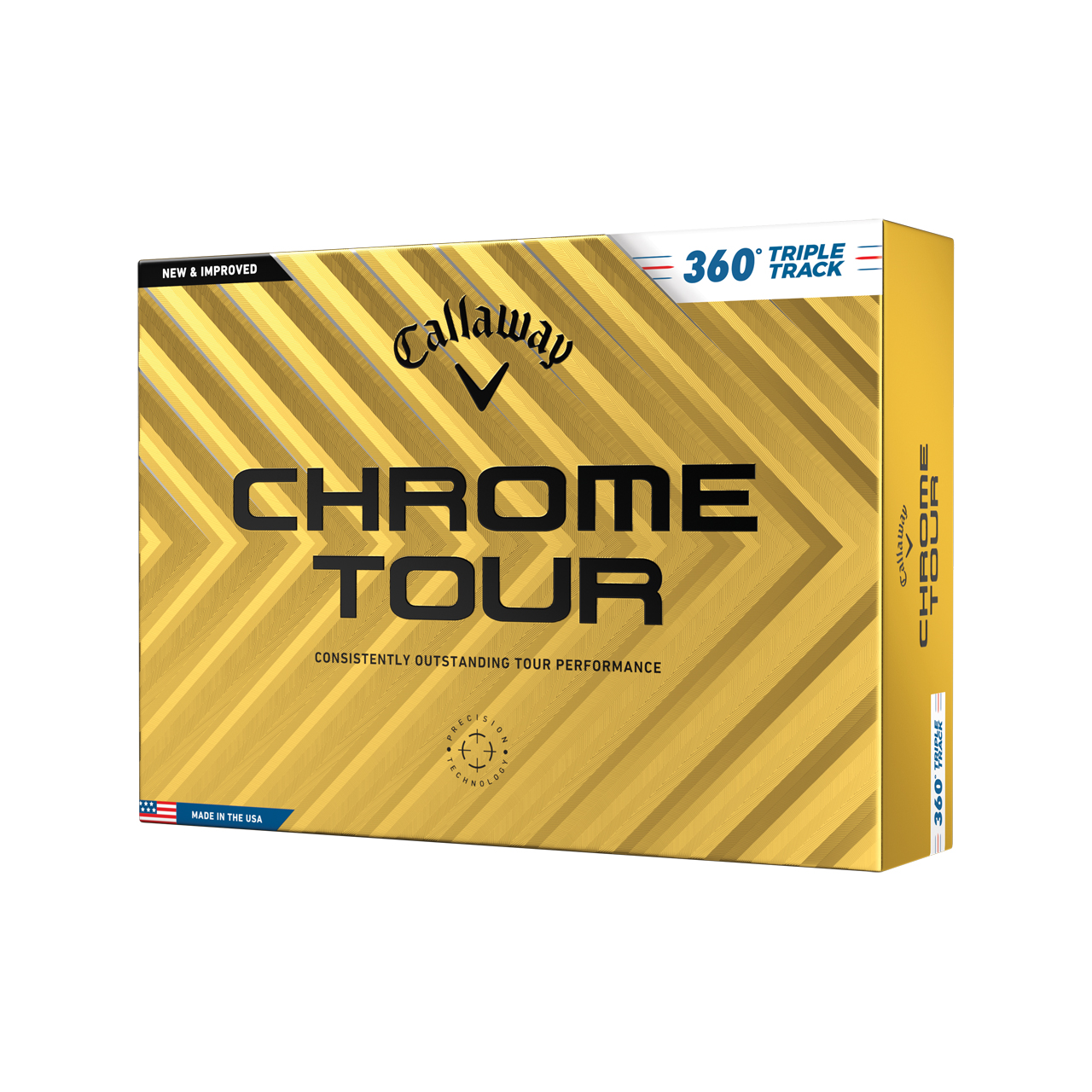 Chrome Tour, Ballen 3-pack - white_360_triple_track