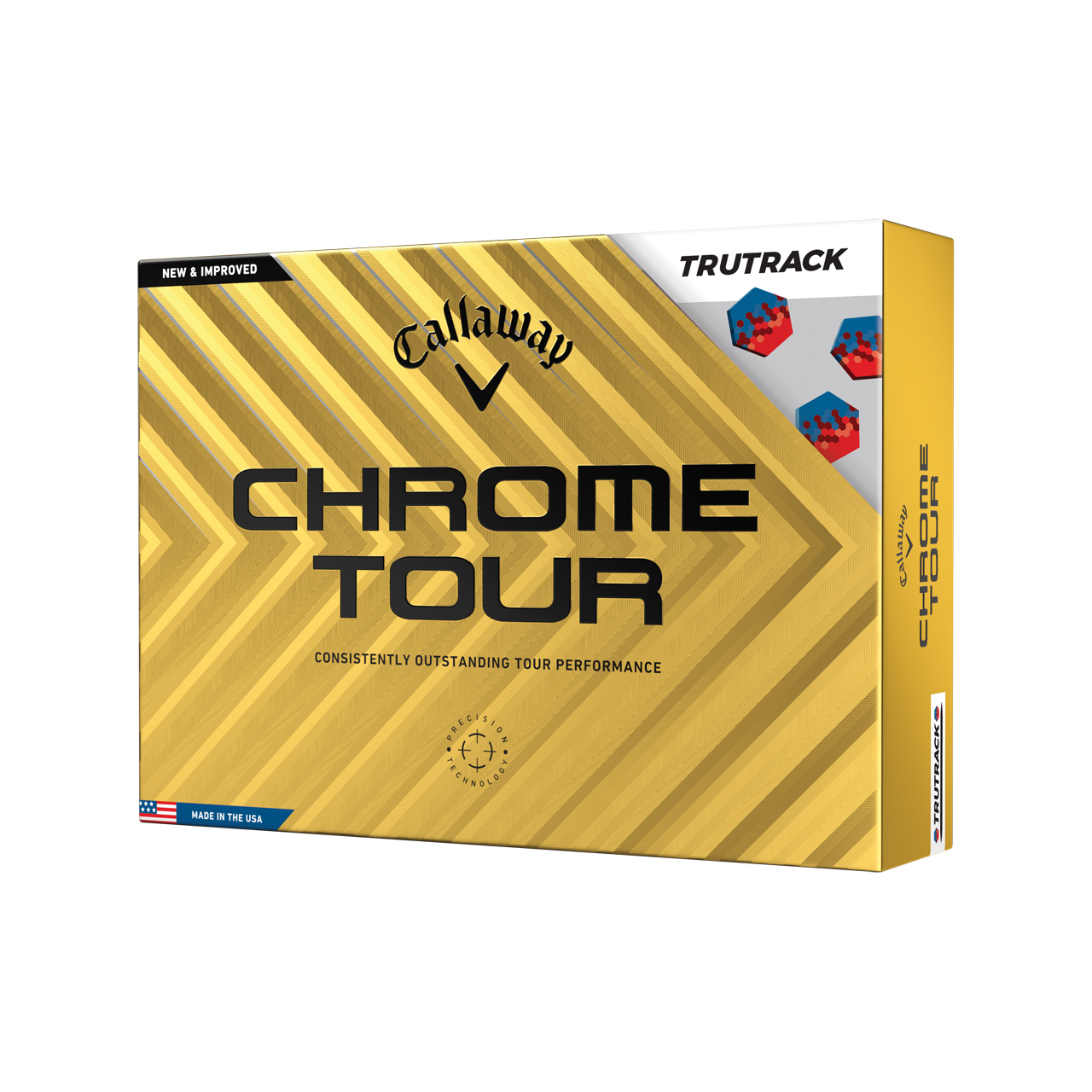 Chrome Tour, Ballen 3-pack - blue_red_tru_track