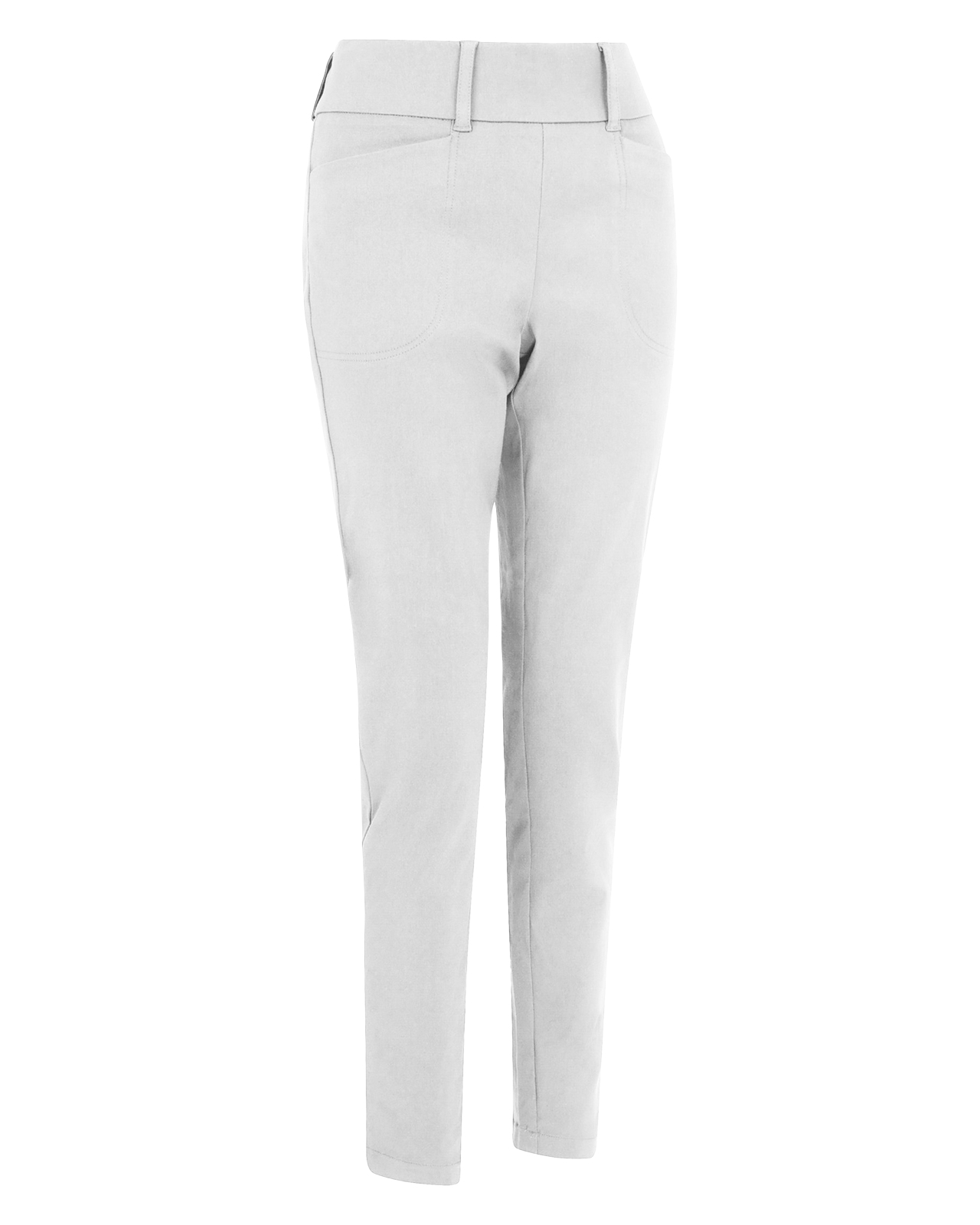 Pull-On Stretch Tech, Broek, Dames - brilliant_white