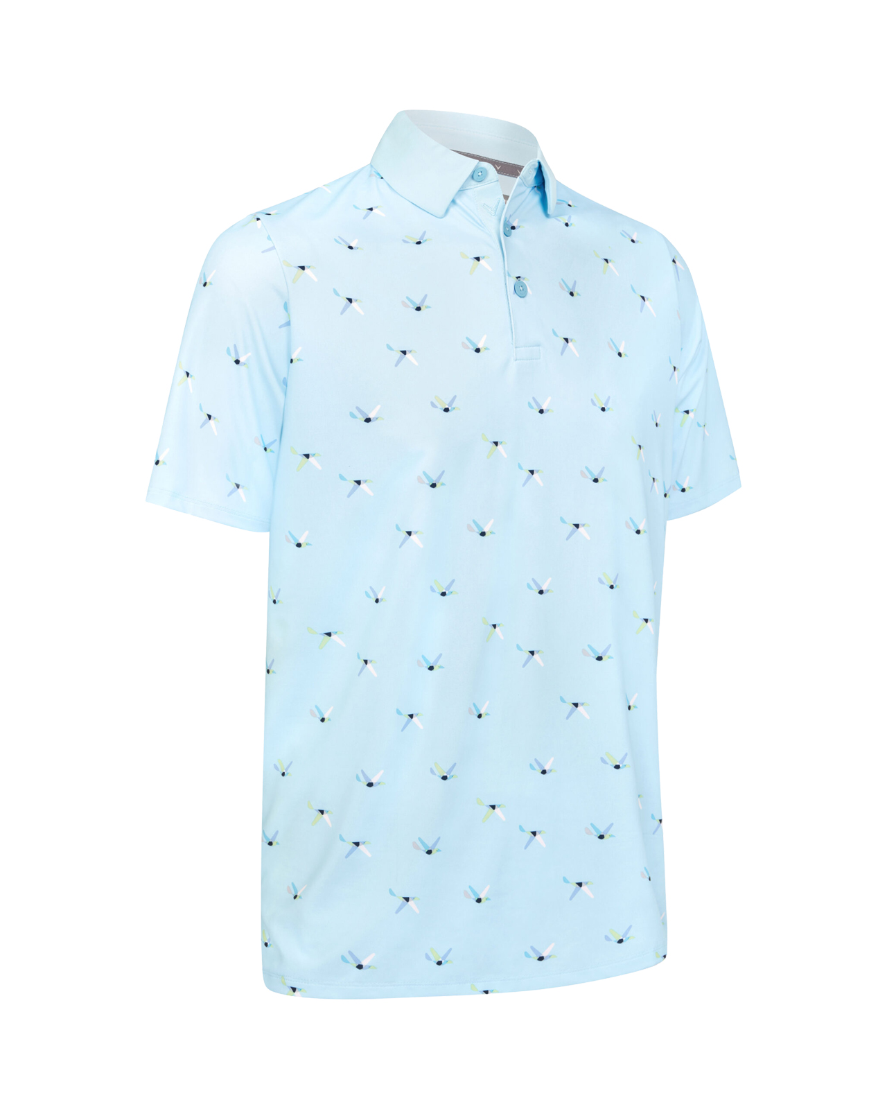 All Over Birdie, Polo, Heren - arctic__paradise