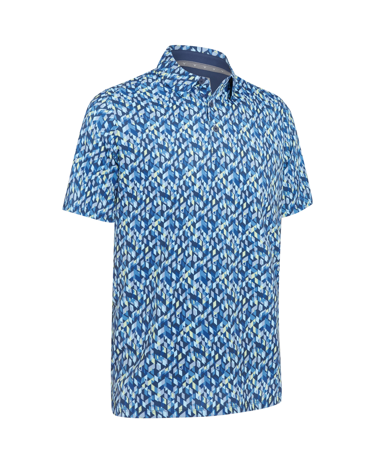 Kaleidoscope Chev, Polo, Heren - peacoat