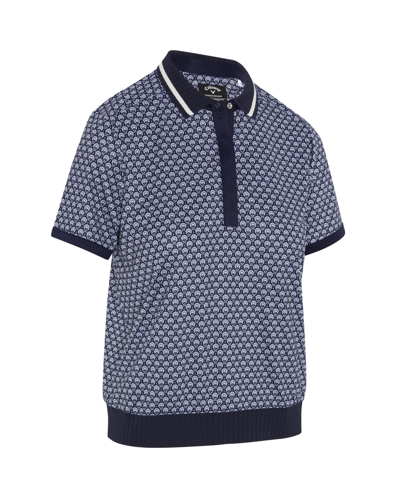 Scarf, Polo, Dames - peacoat