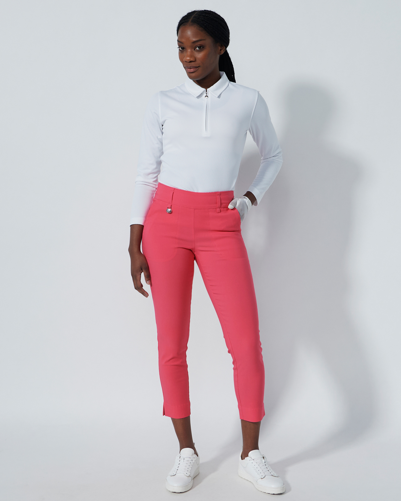 Magic High Water, Broek, Dames - intense_coral