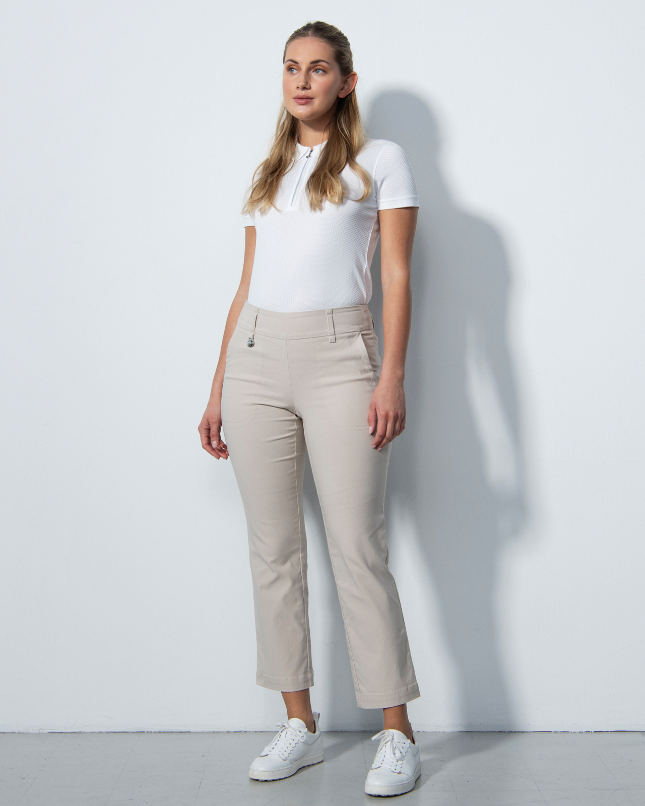 Magic Straight Ankle, Broek, Dames - sand