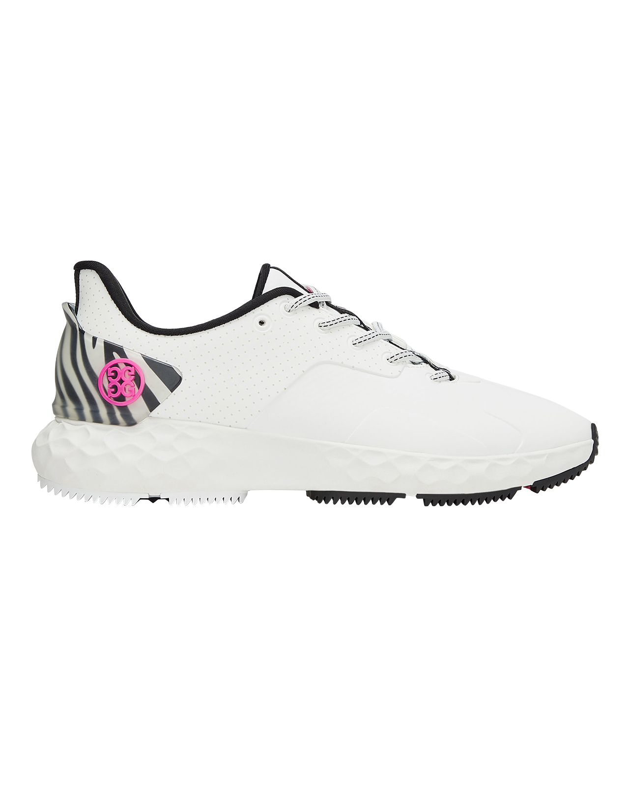 Perforated Zebra Accent MG4+, Dames - snow
