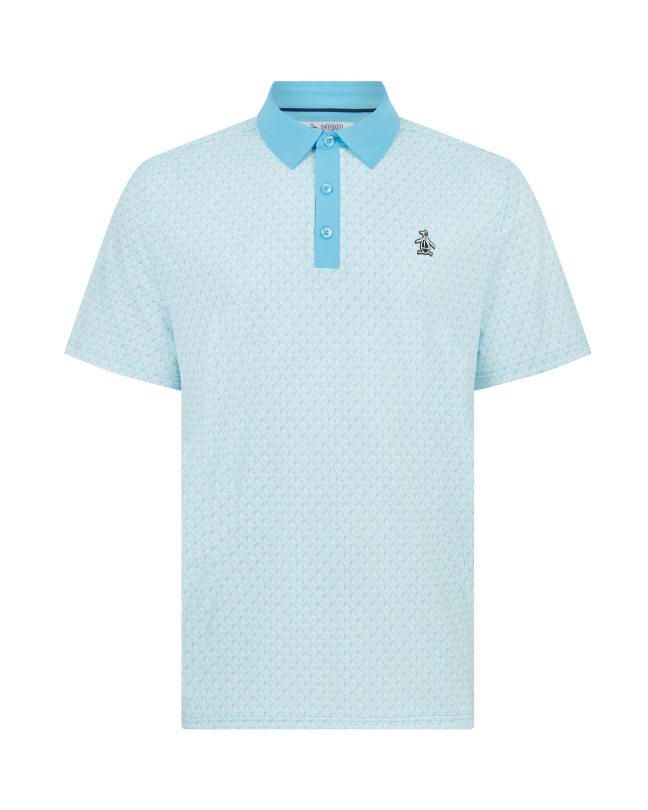 Petes Tee Time, Polo, Heren - blue_grotto_