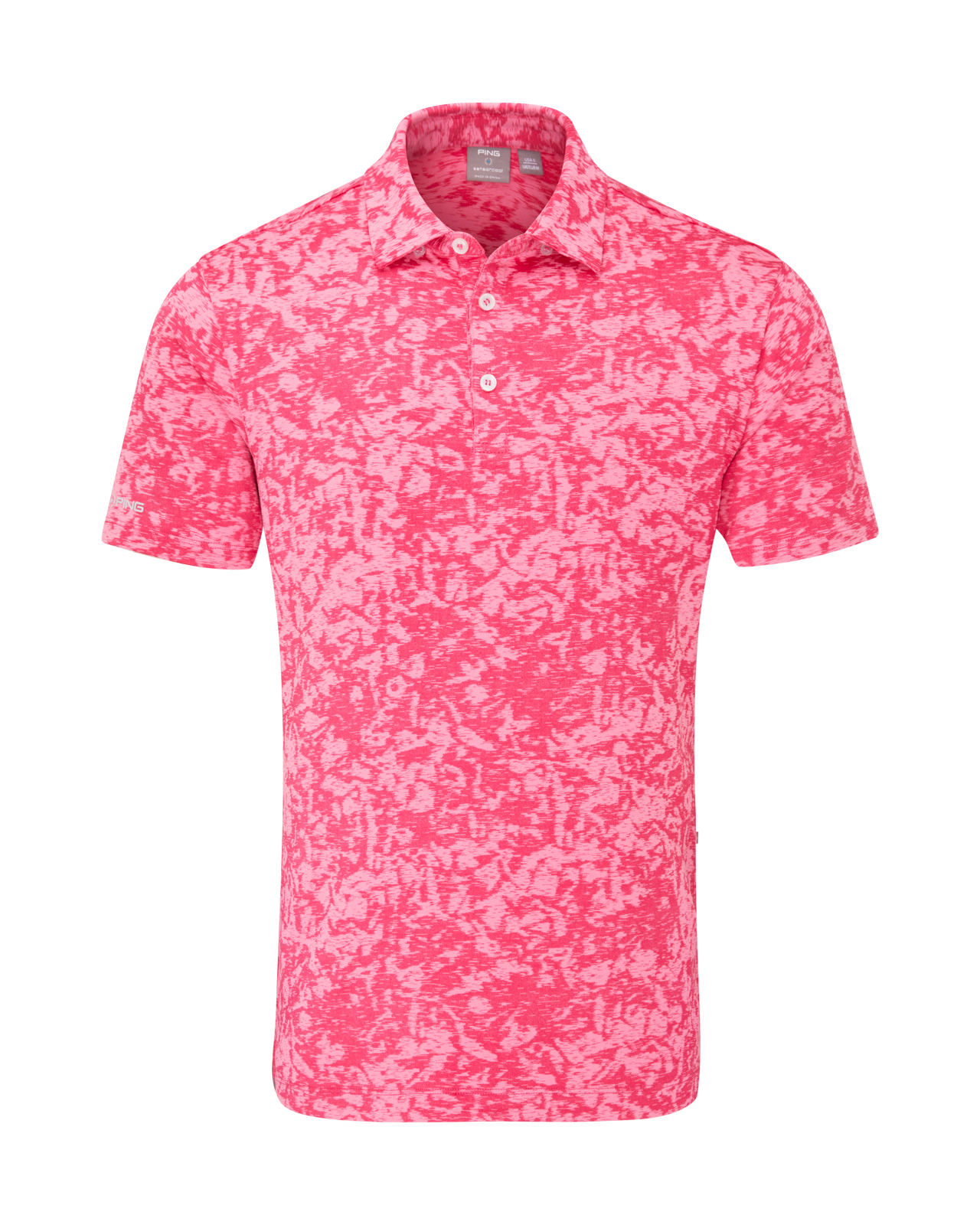 Marek, Polo, Heren - rhapsody_pink_multi