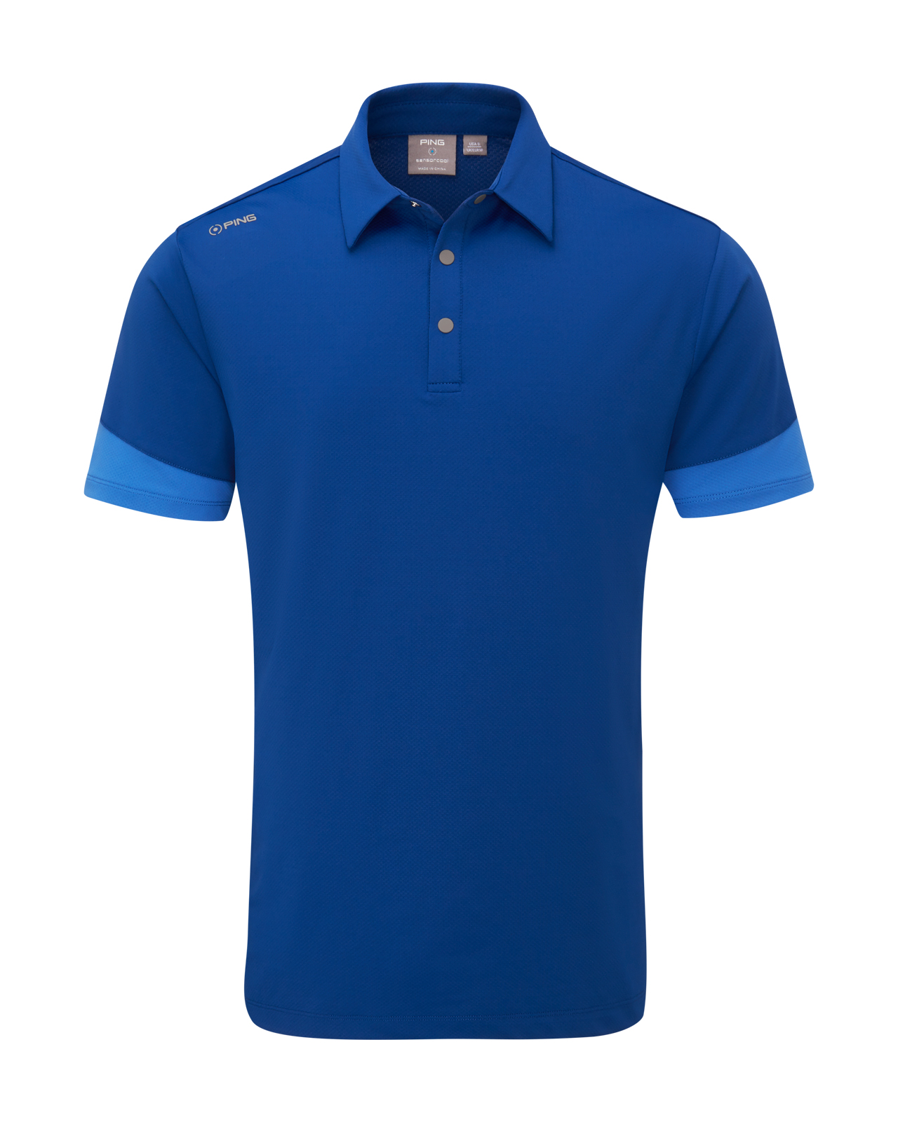 Ty, Polo, Heren - inky_bright_cobalt