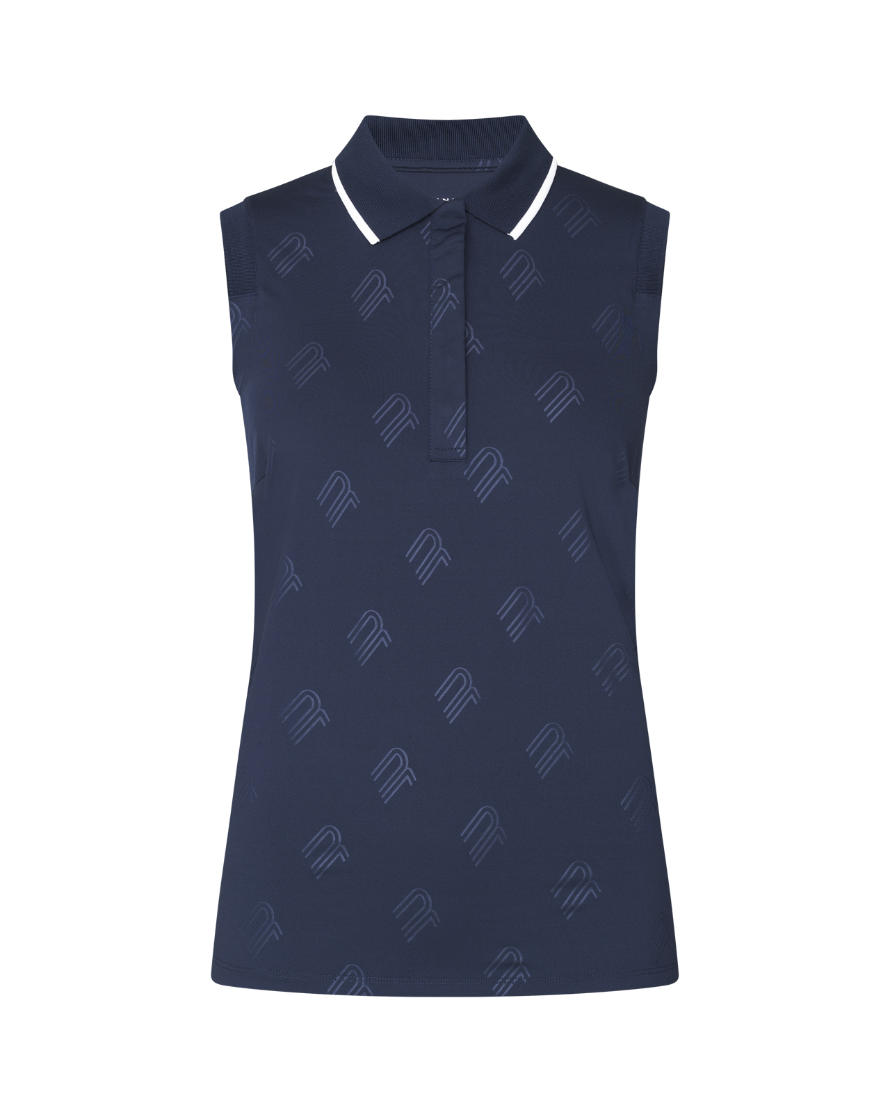 Deni, Mouwloze polo, Dames - navy