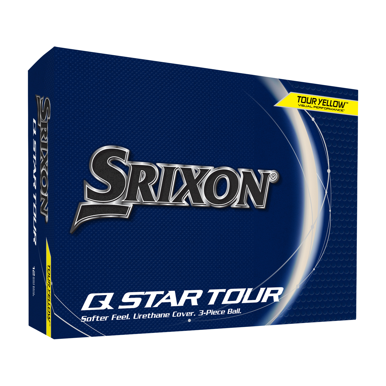Q-Star Tour 5, Ballen 3-pack - yellow