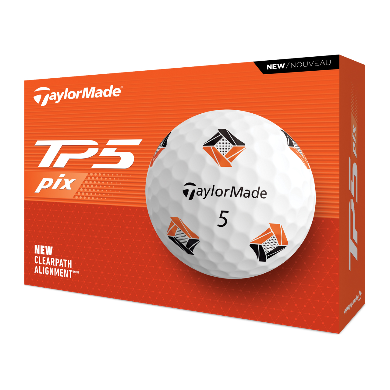 TP5 Pix, Ballen 3-pack - white