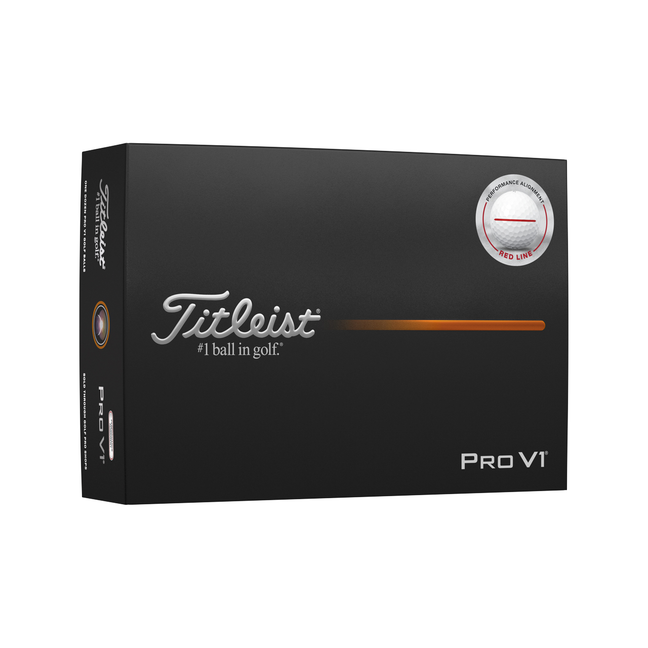 Pro V1 AIM Performance, Ballen 3-pack - red