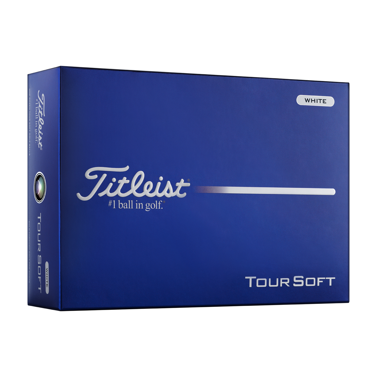 Tour Soft, Ballen 3-pack - white