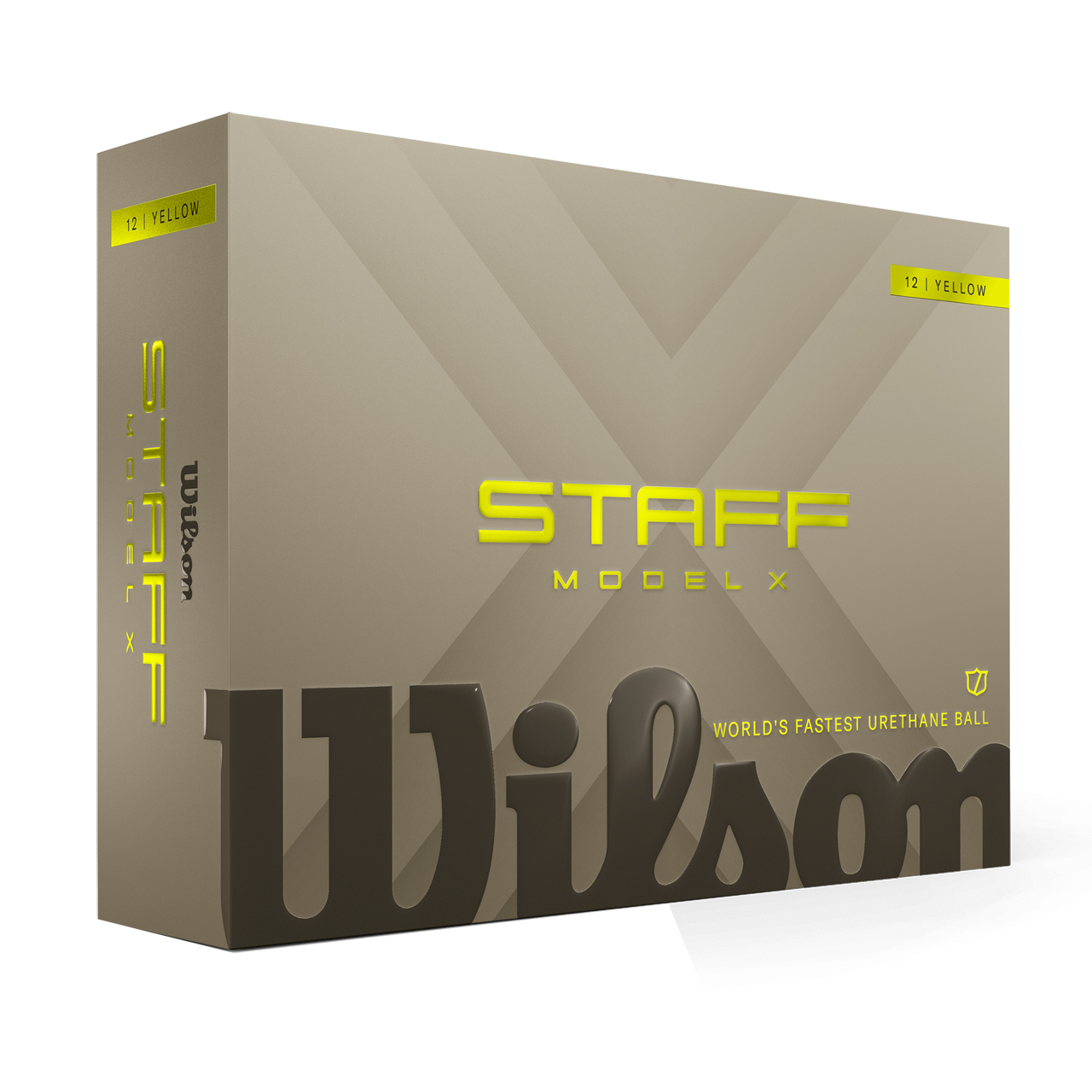 Staff Model X, Ballen 3-pack - yellow