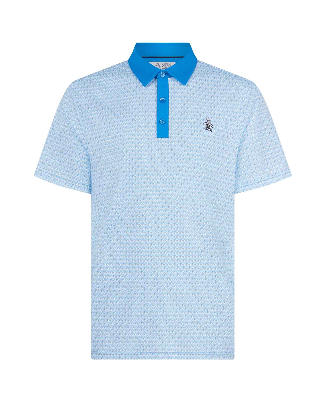 Petes Tee Time, Polo, Heren - french_blue__