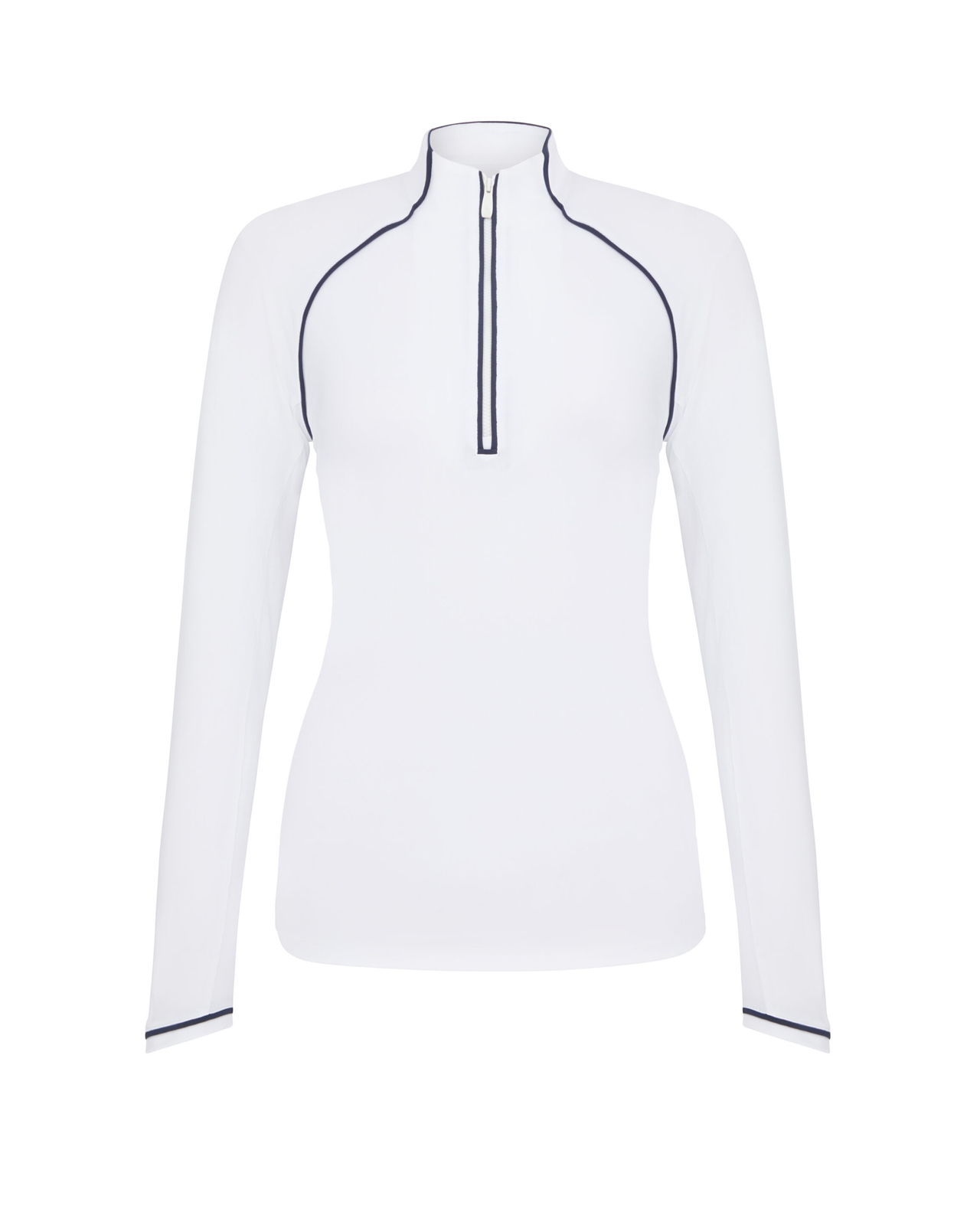 Sun Protection, Polo, Dames - bright_white
